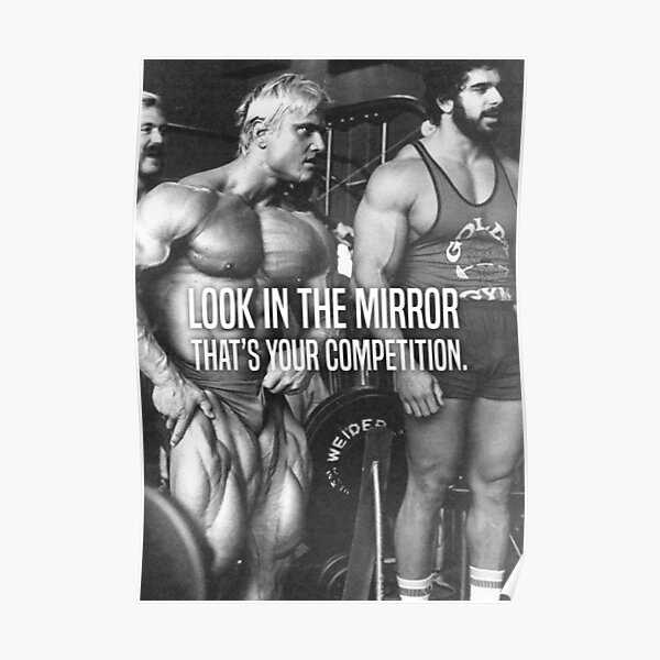TOM PLATZ - BODYBUILDING - QUOTE Poster