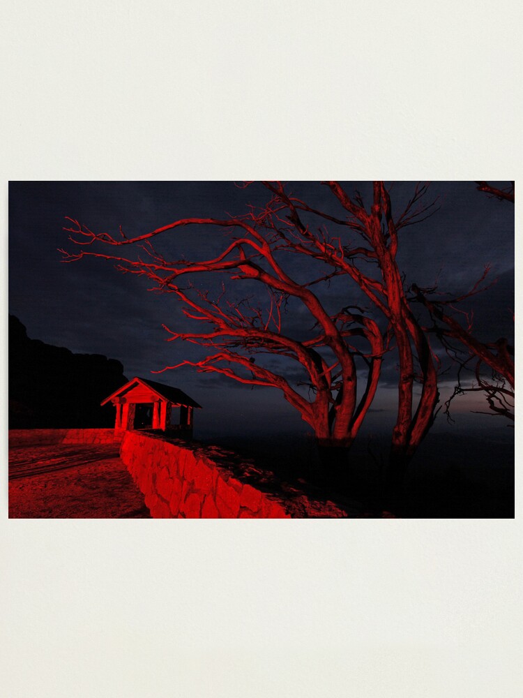 Alternate view of Red Mountain Photographic Print