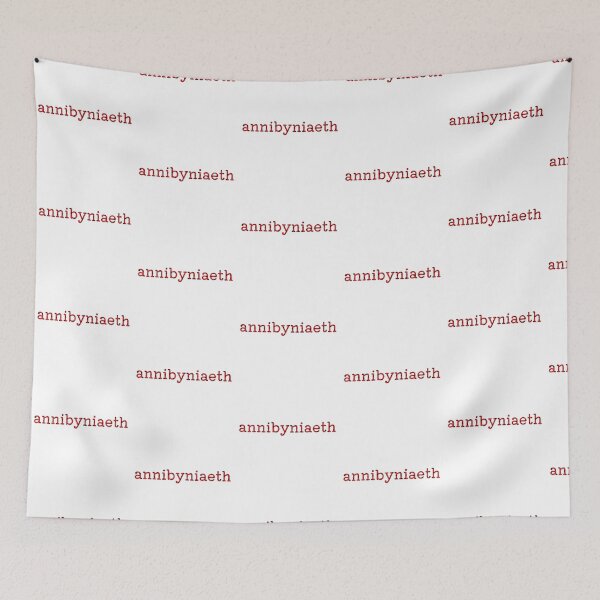 Item preview, Annibyniaeth dark red dots designed and sold by Louisa Powell.