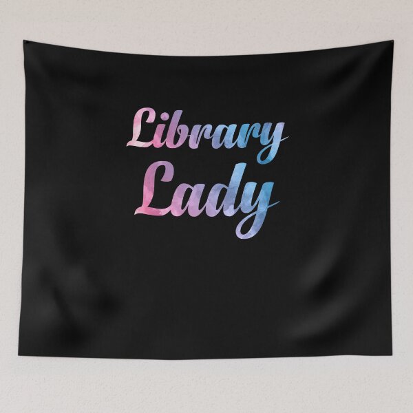Item preview, Library Lady / Librarian Gift Idea / Library Reading Mom Bookworm Books / Mother's day Gifts designed and sold by Chamssou.