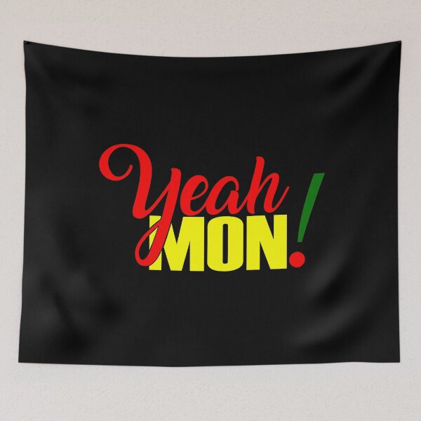 Item preview, Yeah Mon Jamaican Patois Slang  designed and sold by RastaColors.