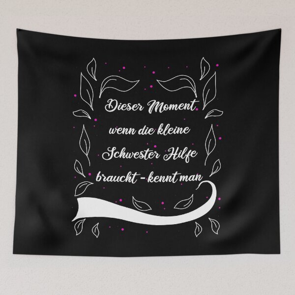Item preview, Little Sister Needs Help Sibling Saying designed and sold by AOCreativeProd.