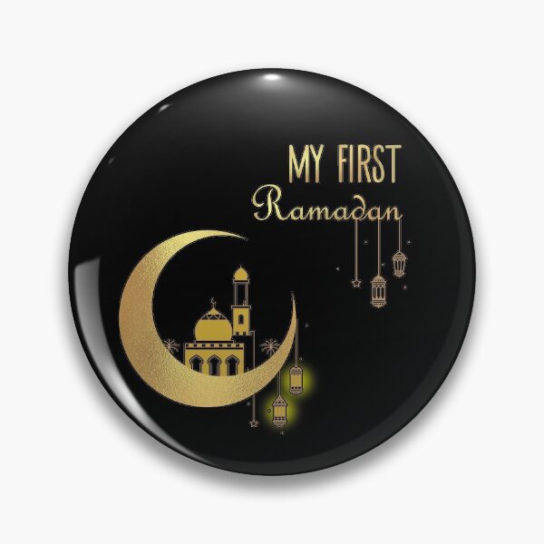 Item preview,  My First Ramadan - Gold and Black designed and sold by RomeoSketches.