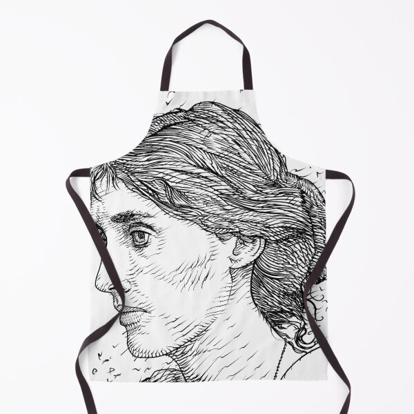 Item preview, VIRGINIA WOOLF ink portrait .1 designed and sold by lautir.