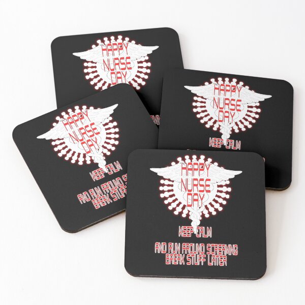 Item preview, HAPPY NURSE DAY KEEP CALM AND RUN AROUND SCREAMING designed and sold by A-T-H.