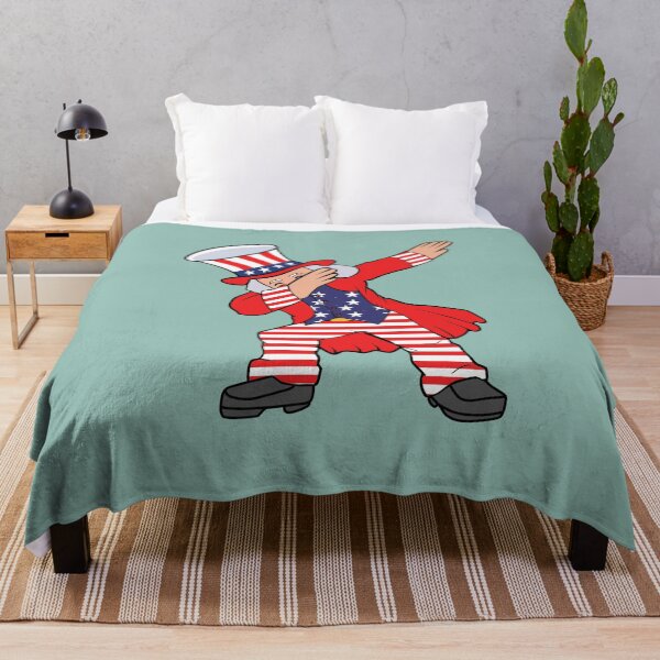 Item preview, 4th of July Patriotic American Dabbing Uncle Sam Men Kids boys woman designed and sold by Mekoooo.