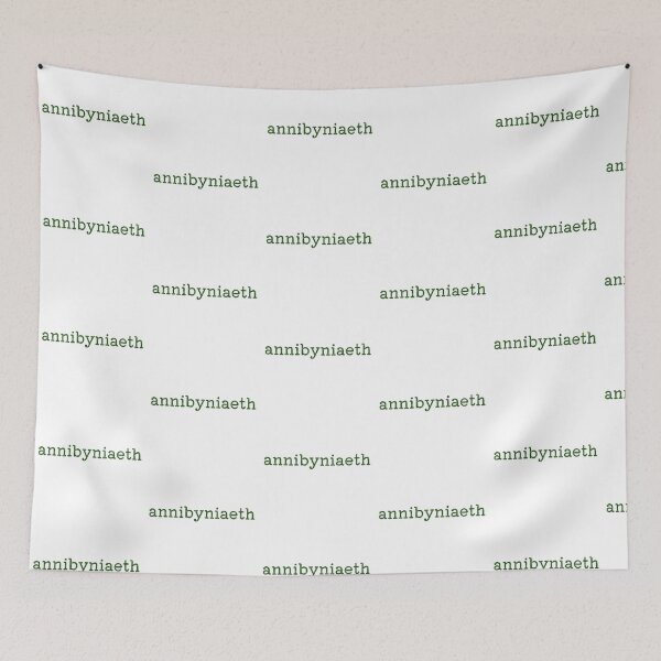 Item preview, Annibyniaeth dark green dots designed and sold by Louisa Powell.