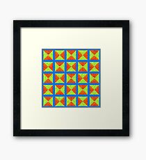 #DeepDream factures #art Framed Print