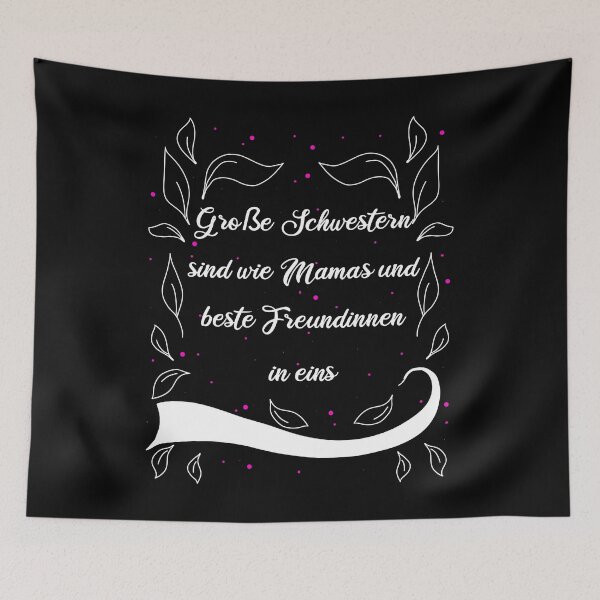 Item preview, Big Sisters Like Mums And Best Friends designed and sold by AOCreativeProd.