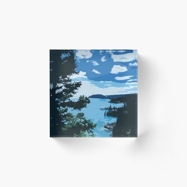 Tettegouche State Park Acrylic Block