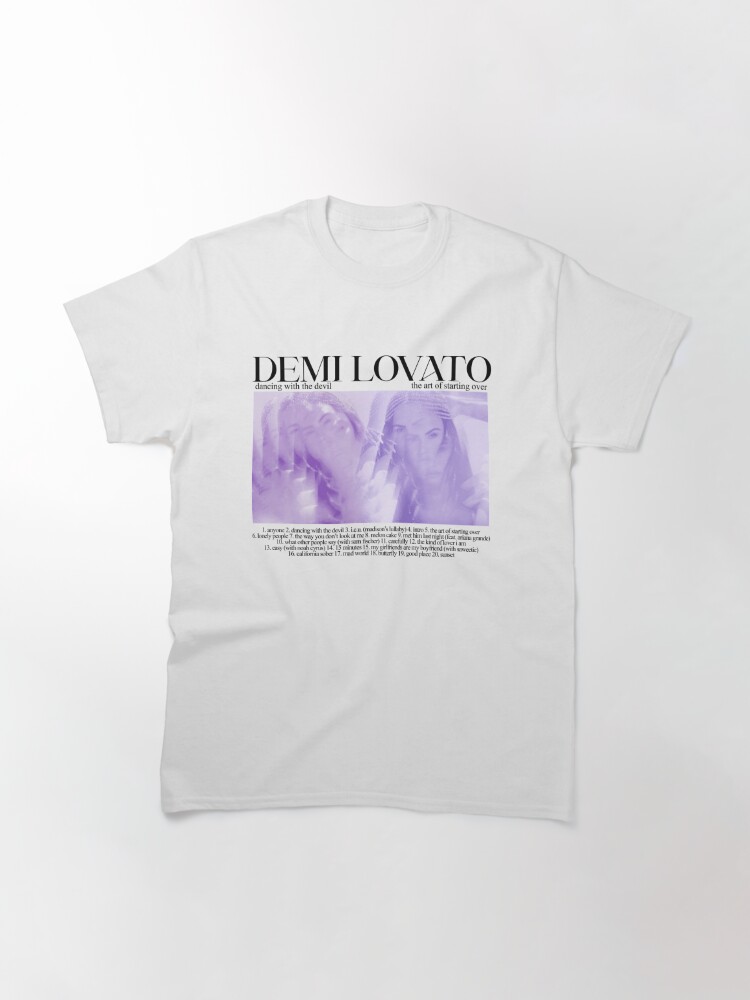 demi lovato dancing with the devil shirt