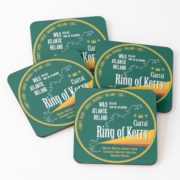 Item preview, Wild Atlantic Way Ring of Kerry Ireland T-Shirt Sticker  designed and sold by ROADTROOPER.
