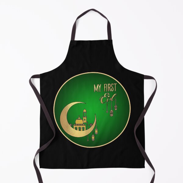 Item preview, My First Eid - Gold and Green designed and sold by RomeoSketches.
