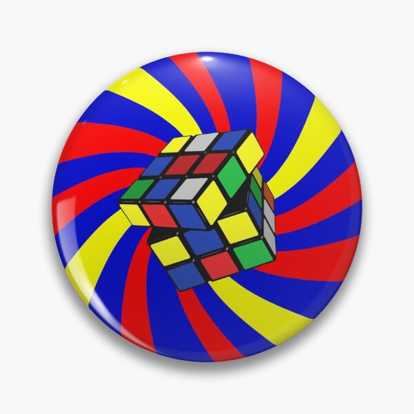 Item preview, Rubiks Cube Speed Twist illusion Blue designed and sold by Shir-designs.