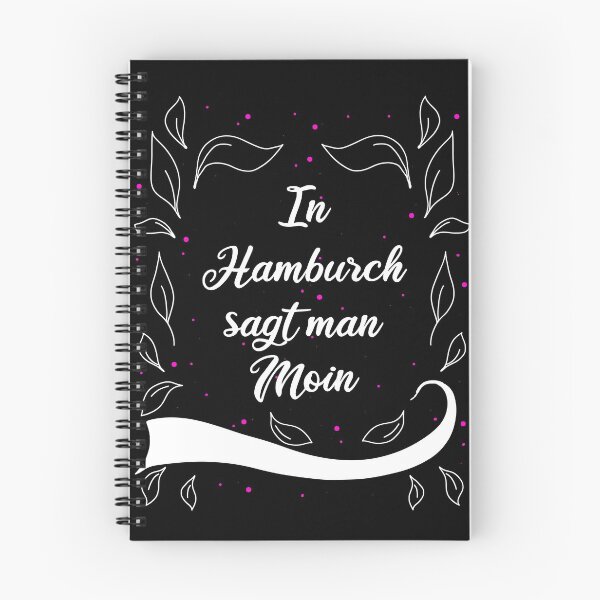 Item preview, In Hamburch They Say Moin Hamburg Saying designed and sold by AOCreativeProd.