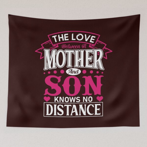 Item preview, The Love Between a Mother and Son Knows No Distance designed and sold by Printoweb.