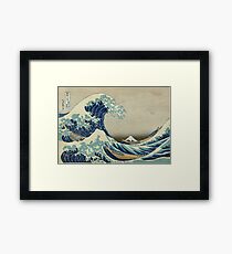 Kanagawa Wave Framed Print