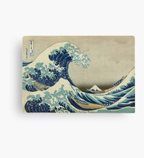 Kanagawa-Welle Leinwanddruck