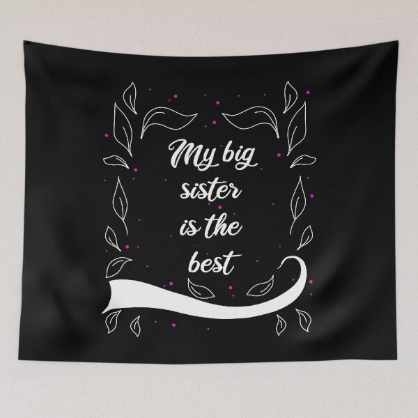 Item preview, My Big Sister Is The Best designed and sold by AOCreativeProd.