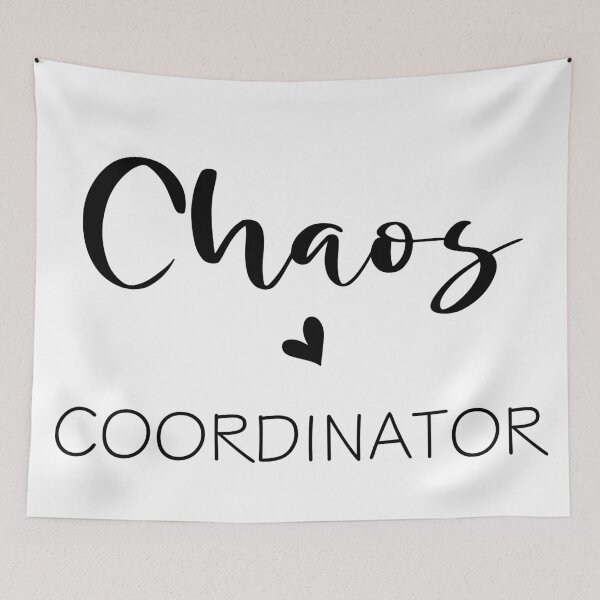 Item preview,  Chaos Coordinator , Mom cut file, Mom life cutting file, Mom Shirt, Mother’s Day gift Mom birthday SVG, Teacher quote , teacher shirt  designed and sold by Waternez.