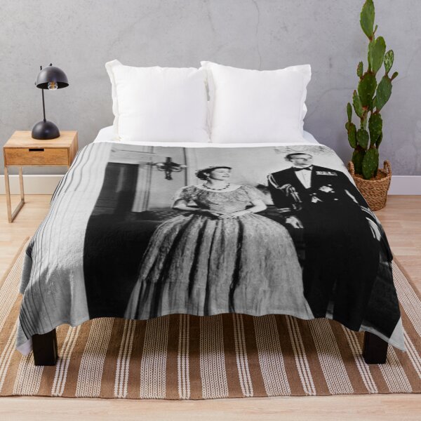 Item preview, Prince Philip and The Queen black and white rip designed and sold by emcazalet.