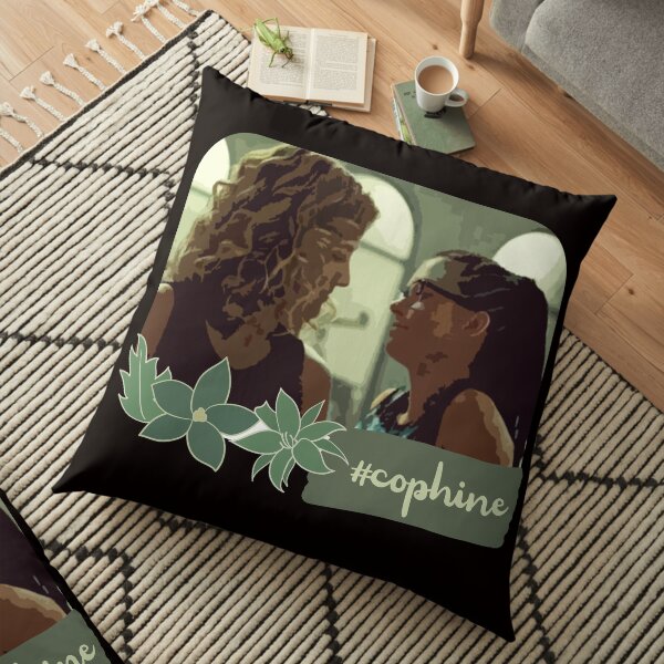 Cophine OrphanBlack CloneClub Sestras Clone Club Orphan Black Fanart Floor Pillow