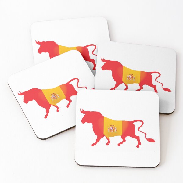 Artikelvorschau, Spanien Flagge, Stier Corrida, Rojo Bandera, Amarillo-gualda Bandera entworfen und verkauft von lastechance.