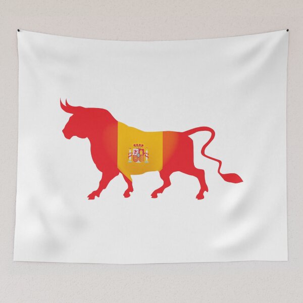 Item preview, Bandera de España, Tauro Corrida, Rojo Bandera, Amarillo-gualda Bandera designed and sold by lastechance.