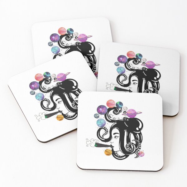 Item preview, Spiritual Stoner. Octopus Lady.  We Are The Universe designed and sold by AlfaEcho.