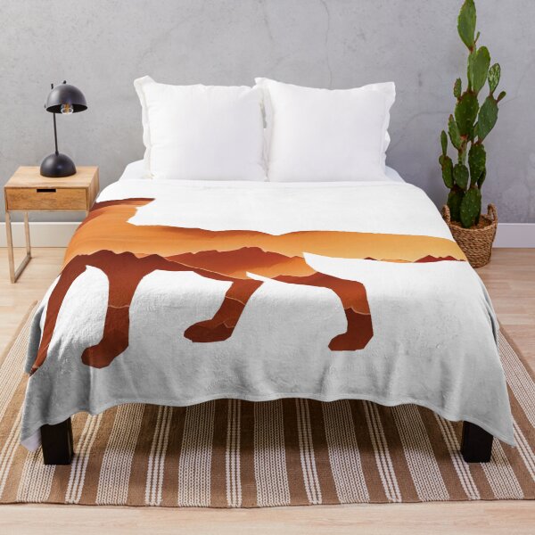 Item preview, Fox in Mountains during Sunset designed and sold by Snilfen.