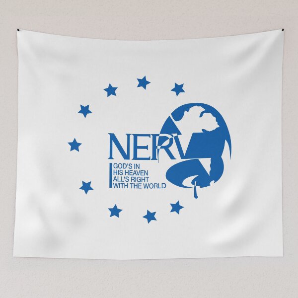 Item preview, Nerv European Branch (Blue) designed and sold by Bryant Almonte.