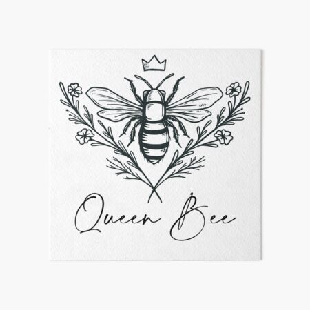 Aperçu de l'œuvre reine des abeilles créée et vendue par VerboShop.