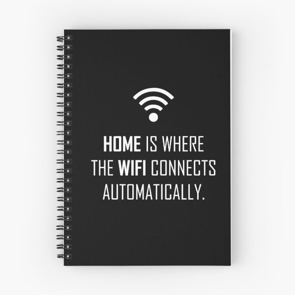 Item preview, Home is where wifi connects automatically designed and sold by sandywoo.