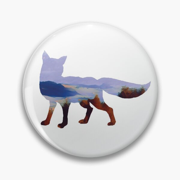 Item preview, Fox in Blue Mountains designed and sold by Snilfen.