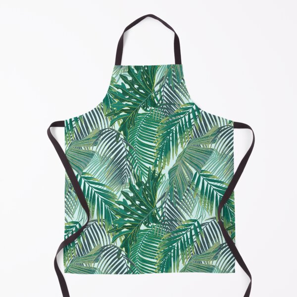 Item preview, Tropical pattern with yellow and green and blue exotic foliage designed and sold by ANAKOTO.