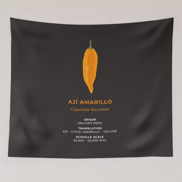 Item preview, Ají Amarillo (Dark) designed and sold by Sarah King.