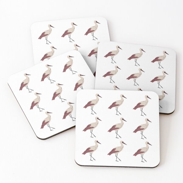 Item preview, Muster of Storks (White Ver) designed and sold by FlinArt.