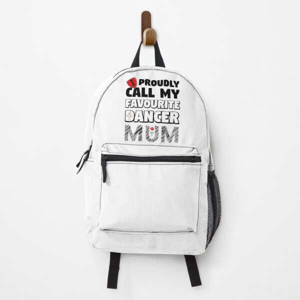 Item preview, I PROUDLY CALL MY FAVOURITE DANCER MUM white - MOTHER'S DAY UK designed and sold by KoolDsignsDANCE.