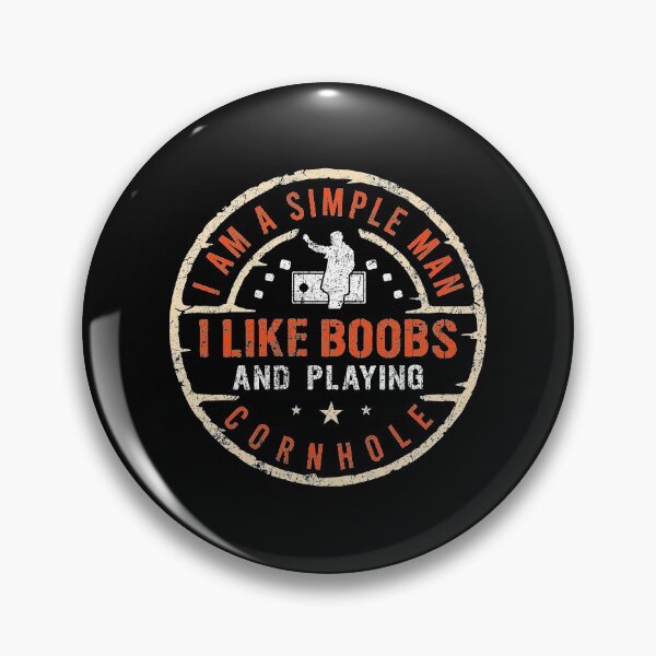 Item preview, I Am A Simple Man I Like Boos and Playing Cornhole Ramp Corn Lawn Games Sack Kernel Score Toss Bag Board Throw designed and sold by shirti.