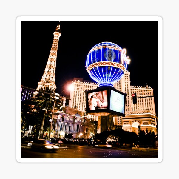 "Las Vegas" Sticker for Sale by mpogorzelski Redbubble