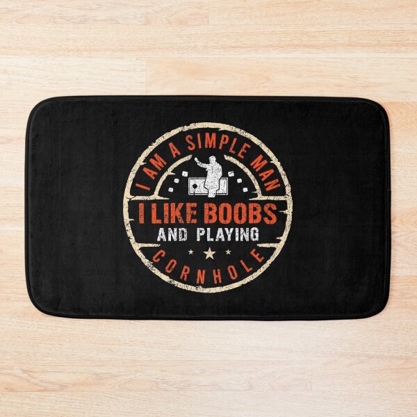 Item preview, I Am A Simple Man I Like Boos and Playing Cornhole Ramp Corn Lawn Games Sack Kernel Score Toss Bag Board Throw designed and sold by shirti.