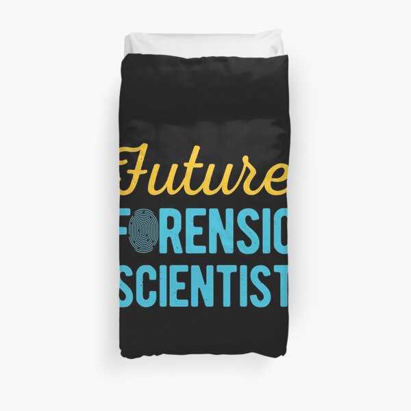 Future Forensic Science Duvet Cover