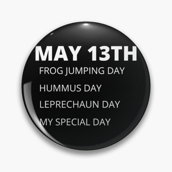 Item preview, Daily holidays - May 13th designed and sold by edwardtiptonart.