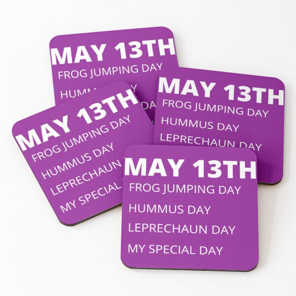 Item preview, Daily holidays - May 13th designed and sold by edwardtiptonart.