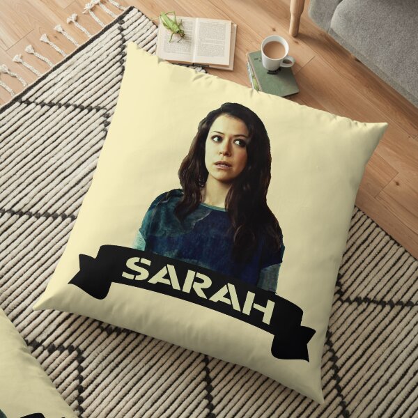 Sarah OrphanBlack CloneClub Sestras Clone Club Orphan Black Fanart Floor Pillow