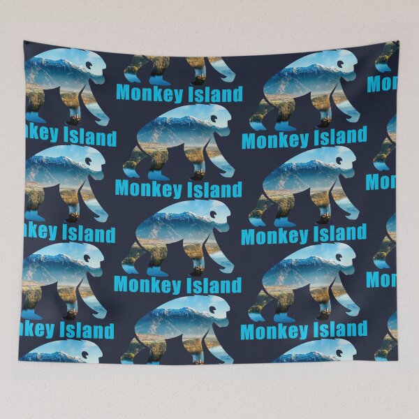 Item preview, Monkey Island designed and sold by TheFarmyard.
