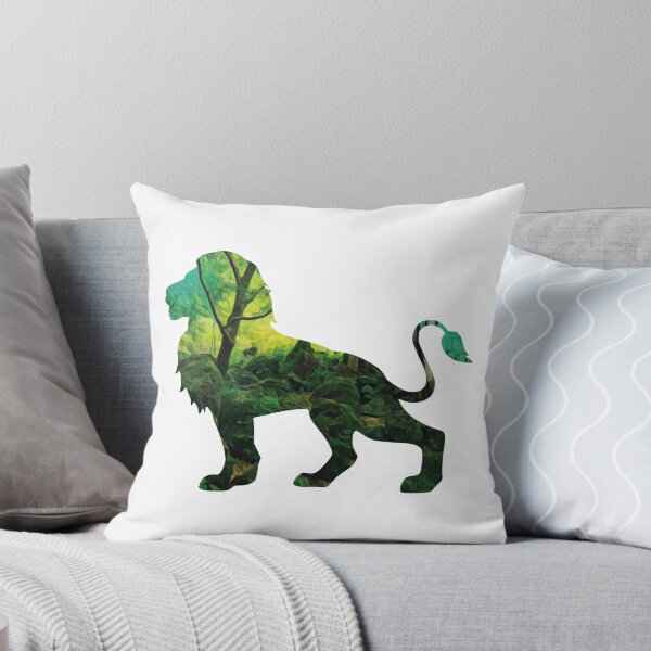 Item preview, Lion in the Green Forest designed and sold by Snilfen.