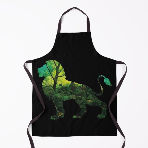 Item preview, Lion in the Green Forest designed and sold by Snilfen.