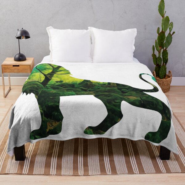 Item preview, Lion in the Green Forest designed and sold by Snilfen.