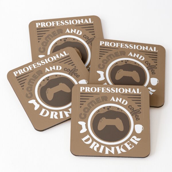Item preview, Professional Gamer And Coffee Drinker  designed and sold by Styler Design.